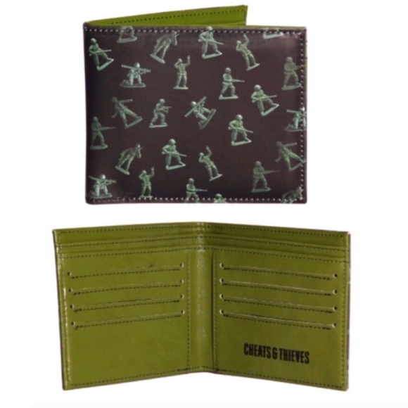 ASOS Cheats & Thieves Toy Soldier Print Wallet - Picture 4 of 5